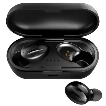 

Hot TWS Smart Bluetooth 5.0 HIFI Earphones Wireless Handsfree Sports Earset 120db HiFi Earplugs Earbugs With a charging case