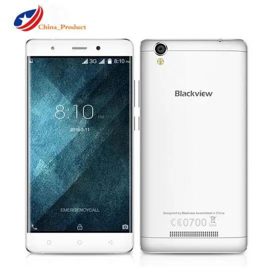 

Blackview A8 5.0 Inch HD Dual SIM Card SmartPhone Android 5.1 MTK6580A Quad core 1.3GHz 1G RAM 8G ROM