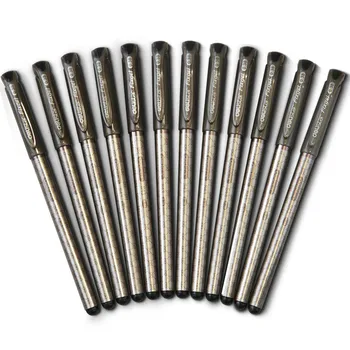 

Deli gel pen stationery unisex s43 pen 0.38mm black signature pen gel ink normal accounts recording financing pen