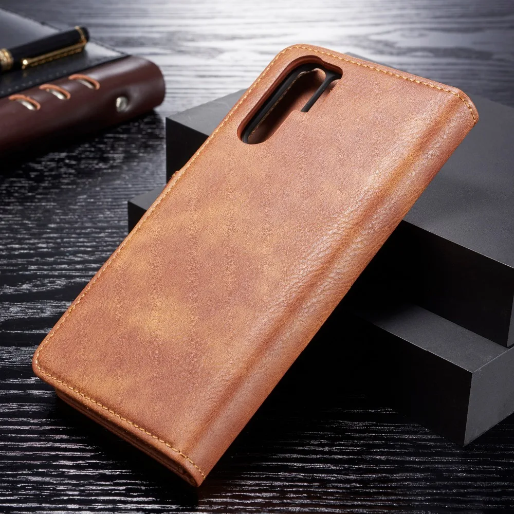 DG. MING защитный 2 в 1 съемный чехол-кошелек для Huawei P20 P30 Pro кожаный 3 слота для карт Магнитный флип-чехол для P20 Lite