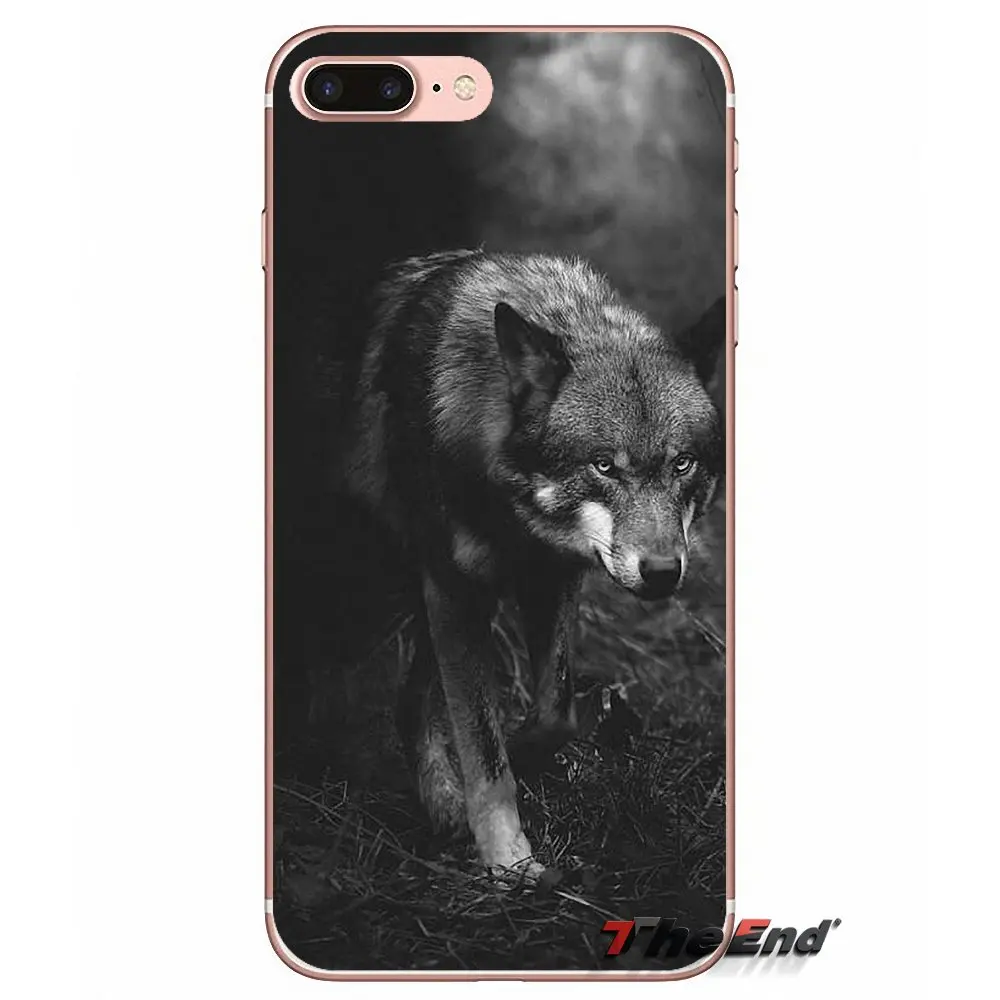 Одинокий волк мудрость для Sony Xperia Z Z1 Z2 Z3 Z5 compact M2 M4 M5 E3 T3 XA Aqua LG G4 G5 G3 G2 Mini Capa защитный