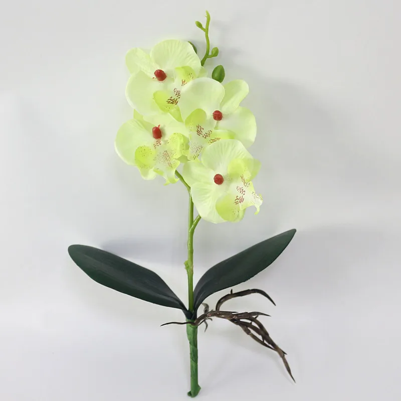 Flone Artificial Phalaenopsis Orchid Flower Fake Butterfly Orchid Artificial Silk Flowers Plants Wedding Home Decor Art Floral (9)
