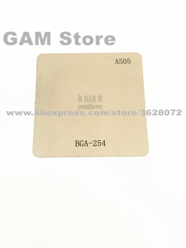 

BGA254 emmc BGA Stencil Reballing IC Pins BGA Direct Heating Template A505