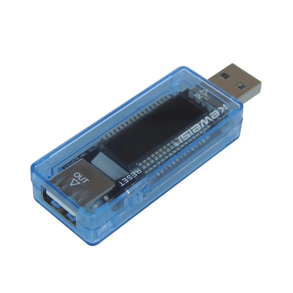 ЖК-детектор USB Вольт Напряжение тока доктор зарядное устройство Емкость Plug и механизм тестер напряжения Вольтметр Амперметр