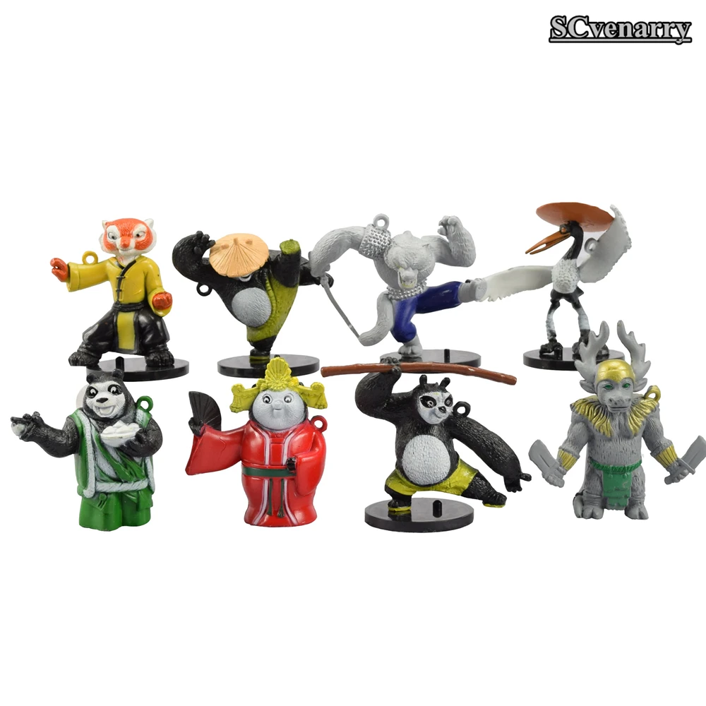 fu action figure tigress kung panda Kung Po Panda Fu : Aliexpress.com Anime Buy Toy 8pcs/set