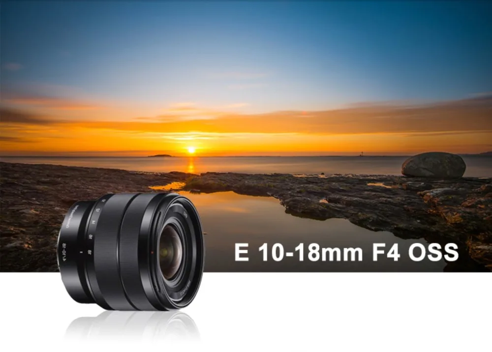 Sony E 10-18 мм F4 ED OSS Lens SEL1018 для sony A5000 A5100 A6300 A6500