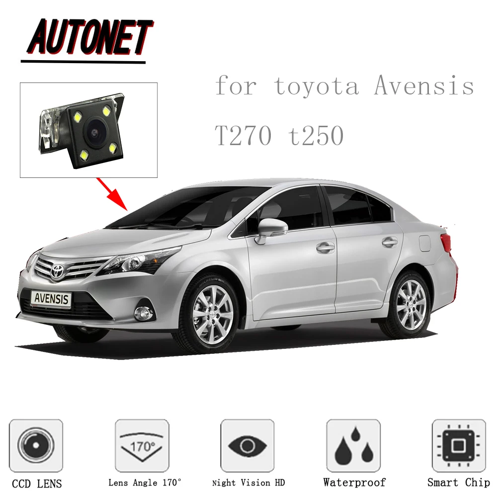 Автомобильная камера заднего вида для toyota Avensis T270 t250 2003 ~ 2015/CCD/ночное