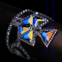 Новое поступление латинские танцевальные аксессуары ожерелья для танцев Senior Stones браслеты для женщин латинские танцевальные браслеты DXSP0140007