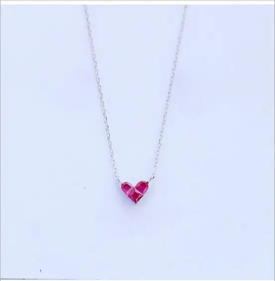 Collar Bijoux Fashion Jewelry Silver Color Heart Necklaces Pendants For Women Choker Mujer Collares | Украшения и аксессуары