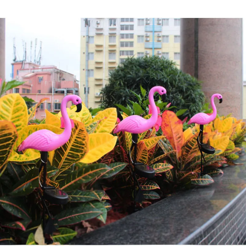 LED Solar Power Garden Light Flamingo Lawn Lamp 3V Outdoor Waterproof Lamp Solar Lighting For Garden Pelouse Decoration xiao mi LED Solar Power Garden Light Flamingo Lawn Lamp 3V Outdoor Waterproof Lamp Solar Lighting For Garden Pelouse Decoration xiao mi