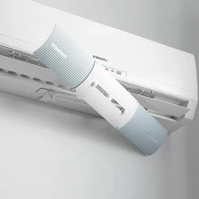 Air Conditioner Deflector Adjustable Cover Windshield Air Conditioning Baffle Shield Wind Guide Month Straight Anti-wind Shield