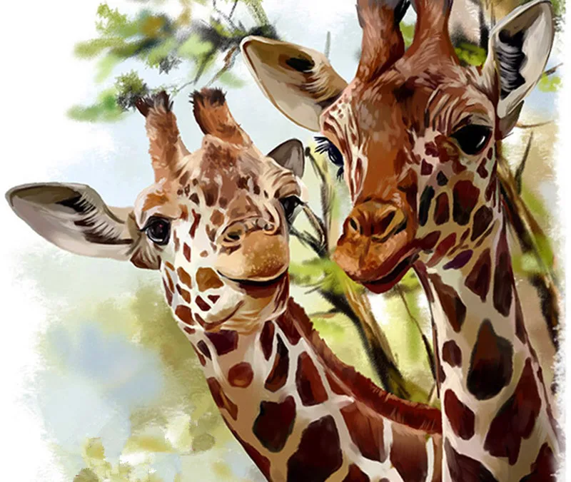 

Football World Cup Full Square/Round Drill 5D DIY Diamond Painting "Animal giraffe"3D Embroidery Cross Stitch Mosaic Home Decor