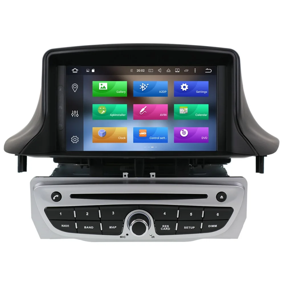 Top Android 9.1 Radio Stereo GPS For For Renault Megane 3 Fluence 2009-2015 Car DVD Player  navigation Multimedia Auto IPS 2
