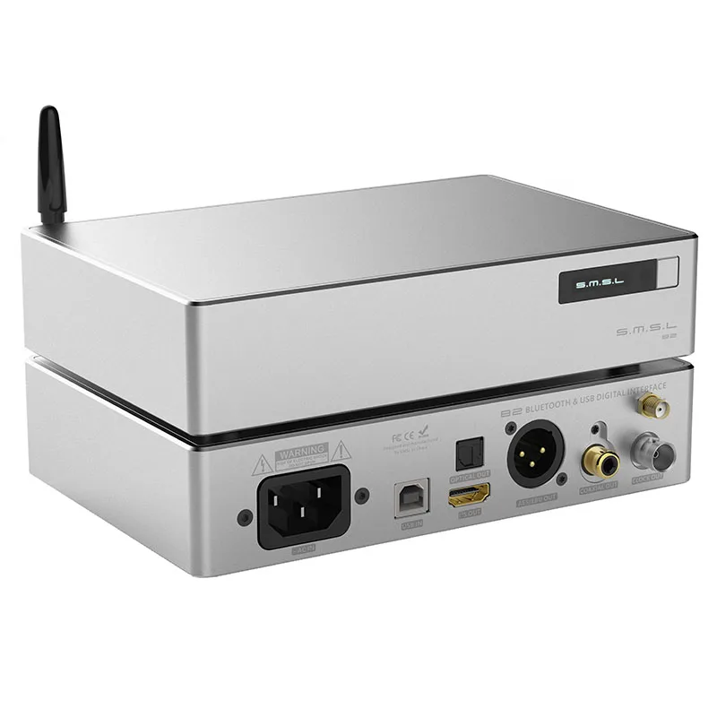 SMSL B2 Hifi DSD512 DAC USB интерфейс Высокая точность источник часов Bluetooth цифровой к I2S