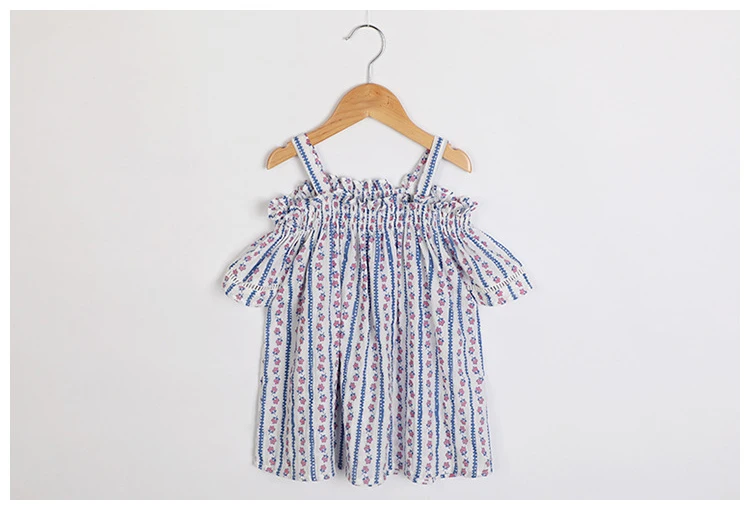 new summer 2018 cotton off shoulder baby blouses for big girls striped printed blouse children school shirt for kids tops clothing  4 5 6 7 8 9 10 11 12 13 14 15 years little big teenage girls fashion tops clothes kids shirts blouses  (7)