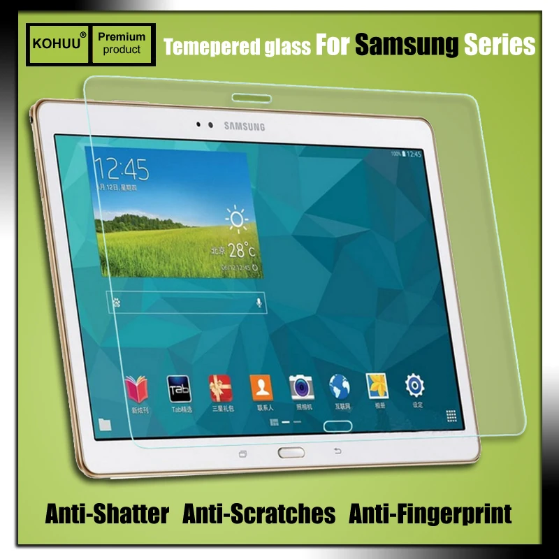 

Premium Explosion-Proof 2.5D 9H HD Tempered Glass Screen Protector Film For Samsung GALAXY Tab S 10.5 T800 T805C