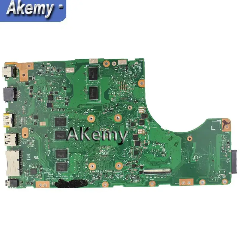 Amazoon TP550LD материнская плата для ноутбука ASUS TP550LD TP550LA TP550L TP550 тестовая оригинальная материнская плата DDR3L 4G ram I7-4500U GT820M