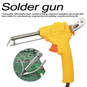 

Welding Solder Gun 220V 60W Hand-held Soldering Iron Kit Automatically Send Tin Gun Soldering Station Welding Repair Tool