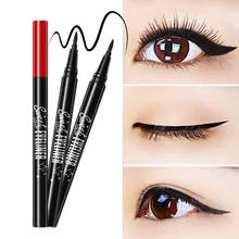 Новейшая насыщенная черная яркая подводка для глаз Водостойкая Подводка для глаз черная Жидкая стойкая подводка для глаз Карандаш Косметика Красота Макияж