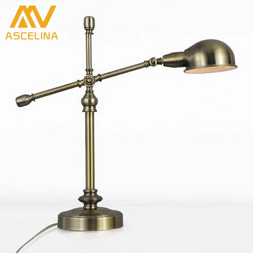 European luxury Table light vintage table lamp country retro Vintage