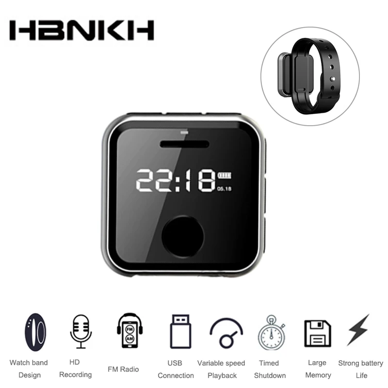 HBNKH R300 USB Mini MP3 Music Player 8GB Portable