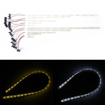 

1pc Waterproof Flexible LED Strip String Tool Battery Powered LED Strip 5050 SMD 5cm/ 10cm/ 20cm/ 30cm/ 50cm Warm White/ White