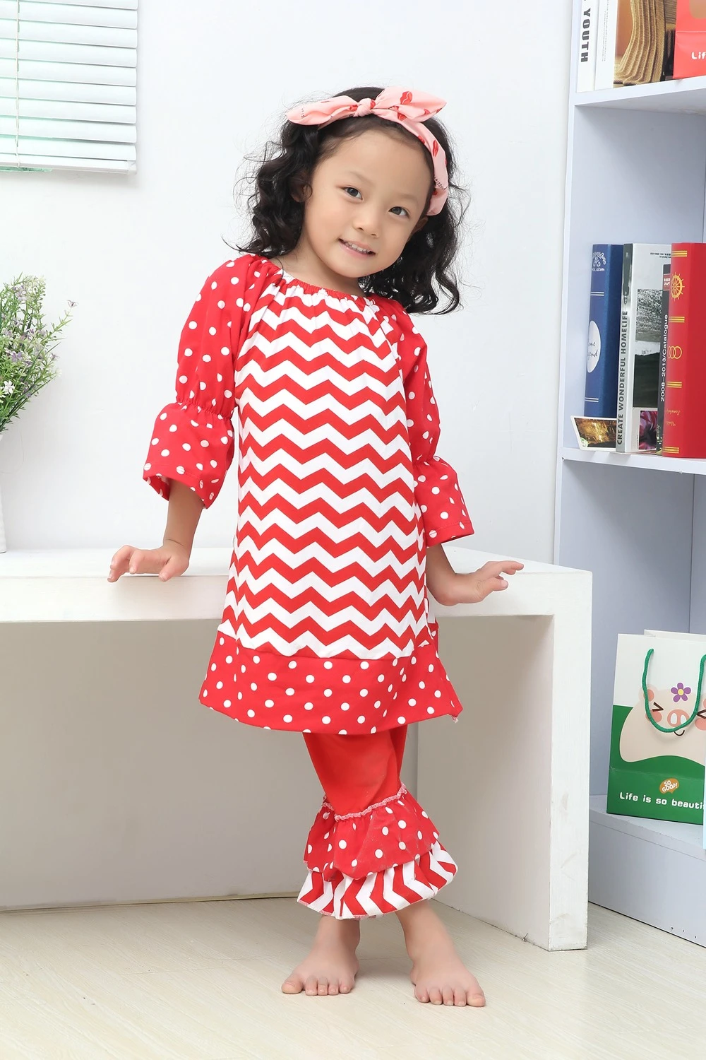 baby girl boutique christmas outfits