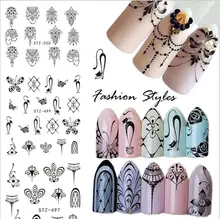 3 Style French Art Series Watermark Nail Sticker Necklace Flower Pattern DIY Nail Art Sticker Manicure Nail Decoration ONE PIEC 3 Style French Art Series Watermark Nail Sticker Necklace Flower Pattern DIY Nail Art Sticker Manicure Nail Decoration ONE PIEC