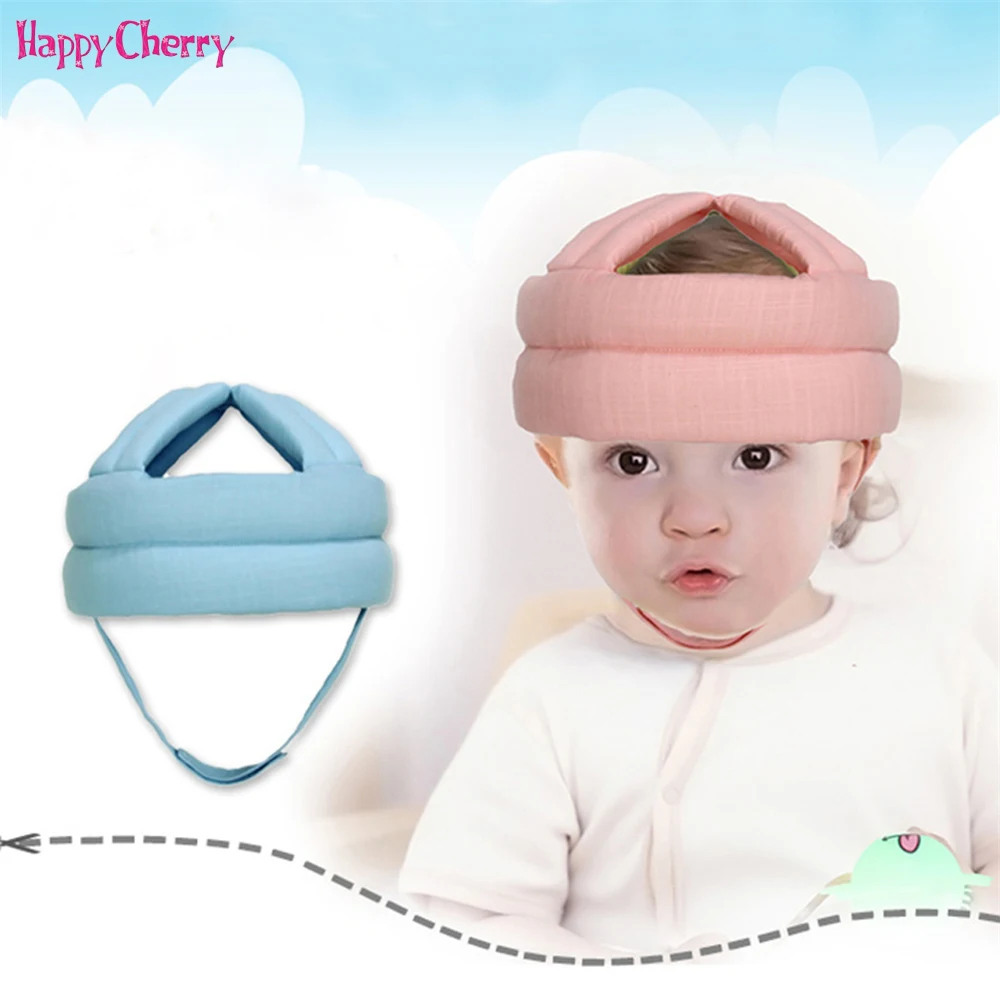 

Adjustable Kid Head Protection Pad Baby Anti-collision Protective Hat Baby Walk Sit Safety Helmet Infant Anti-Bump Cap Protector