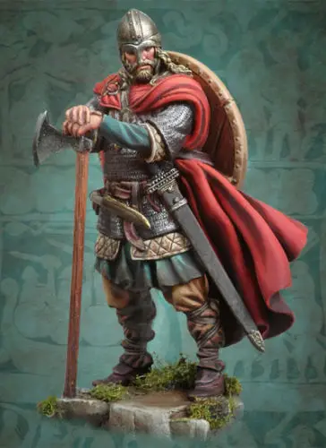 

Unpainted Kit 1/32 54mm ancient Raider 54mm Resin Figure miniature garage kit