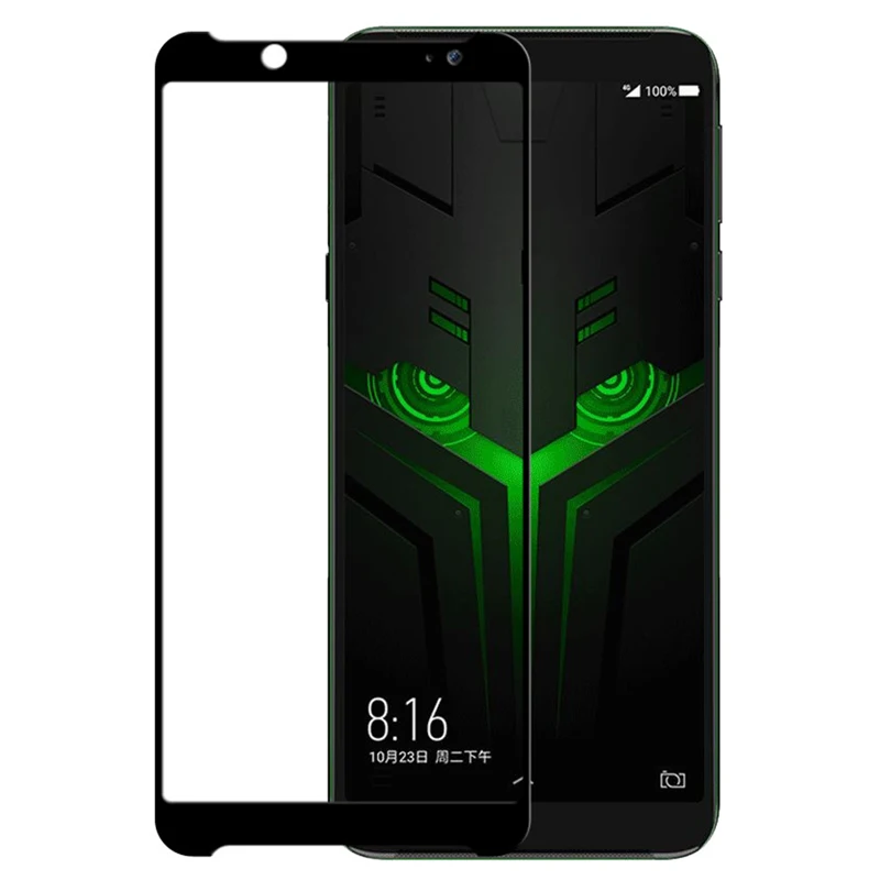 Закаленное стекло с полным покрытием для Xiaomi Black Shark 2 Защитная пленка экрана Helo