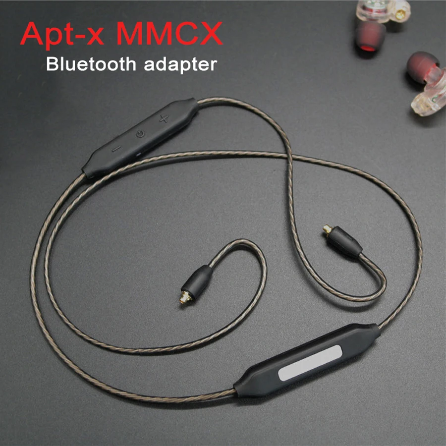 MMCX Apt X Bluetooth 4.1 Adapter Cable for Shure SE215 SE535 SE846