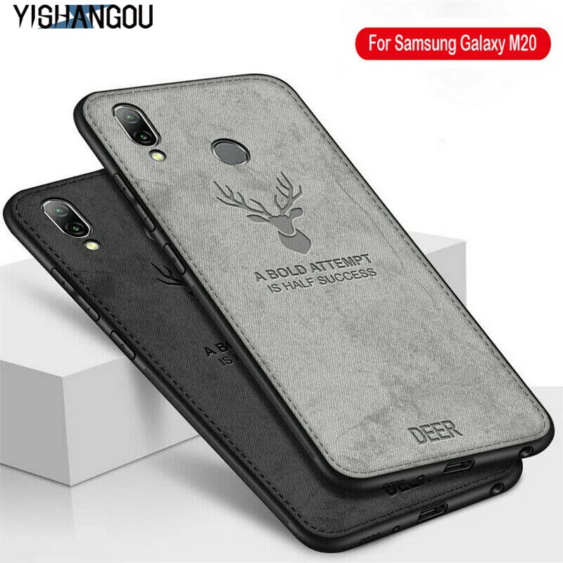 

Fashion Deer Case For Samsung Note 10 Plus M10 M20 A10 A30 A50 S10 S9 S8 Plus S7 Note 9 8 A9 A7 A6 A8 Soft Silicon Bumper Cover