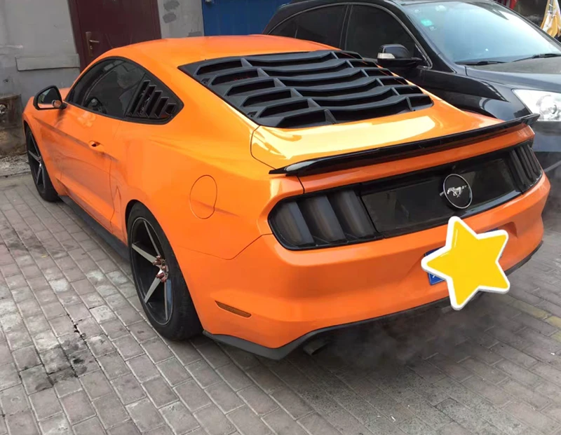 Для Ford Mustang высококачественный спойлер из АБС-пластика черный или белый или Прайм задний автомобильный спойлер для Ford Mustang