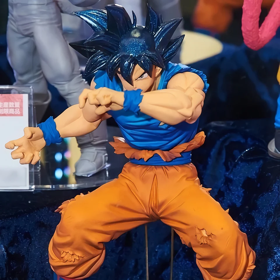 Tronzo Оригинал Banpresto действие фигурка Dragon Ball Супер крови Saiyan BOS Гоку ультра инстинкт ПВХ Рисунок Модель Куклы игрушечные лошадки