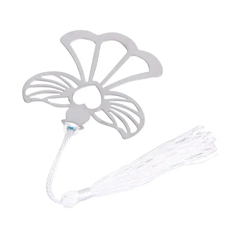 

Metal Hollow Bookmark Wedding Decoration book Mark Baby Shower Party Favors Gifts Angel Pattern Marcapaginas Office Stationery