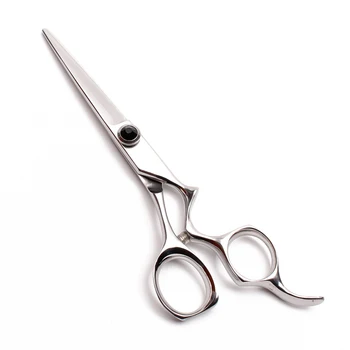 

5.5" 440C Shiny Customized Logo Hairdresser's Scissors Cutting Shears Thinning Scissors Salon Hair Scissors Barber Shears C9016