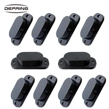 10-Pack Скрытая Магнитная пушка держатель крепление 25LB рейтинг пистолет Магнитная вешалка для автомобильного транспортного средства прикроватная тумбочка Крытый Открытый