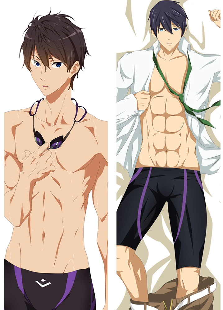 Anime Free! - Iwatobi Swim Club Hugging Body Pillow Cover Case Bedding Pillowcases  74043 free (2)