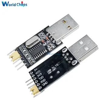 

10PCS USB to TTL Converter Module CH340 CH340G UART Adapter 3.3V 5V Replace Pl2303 CP2102