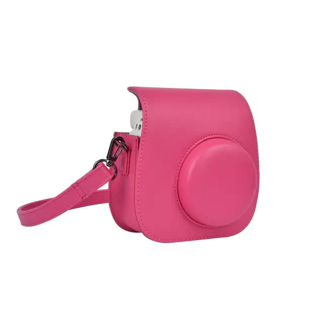 Pu Leather purse instant Camera Strap Bag Case Cover Protector For