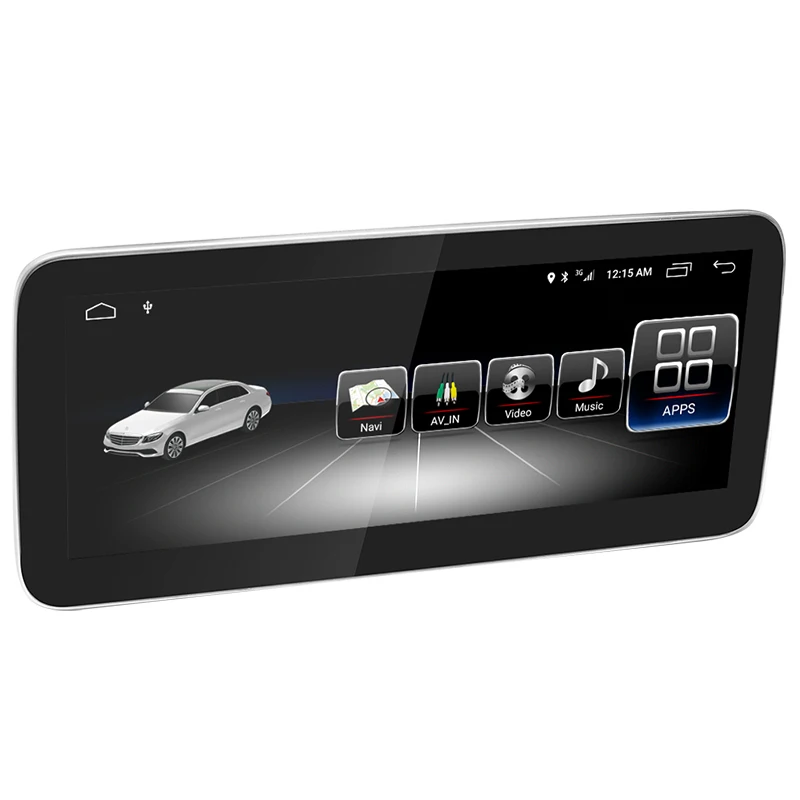 Ugode автомобильный мультимедийный плеер 10,25 дюймов монитор экрана W205 G gps Авторадио Bluetooth для Benz C GLC V автомобильный NTG5.0-5.2