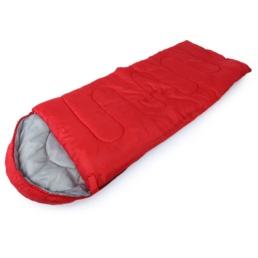 Multifuntional Sleeping Bag Thermal Envelope Hooded Camping Waterproof