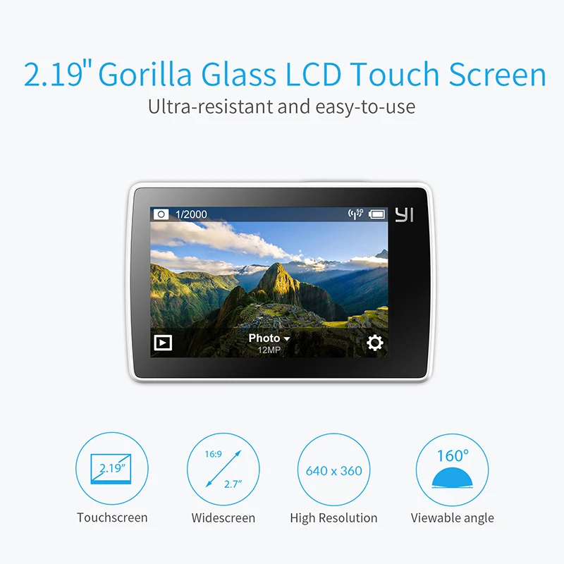  YI 4K Action Camera Bundle 2.19