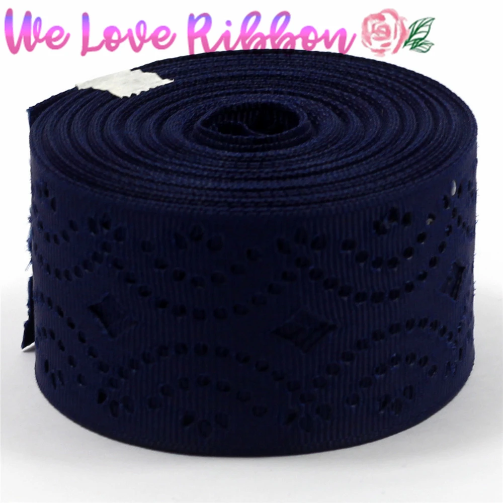 1-1/2&quot38mm Handmade Webbings Swirl Pattern Hollow Grosgrain Ribbon DIY Party Pack Stuff 10yards/roll DHG0120S038C370 | Дом и сад