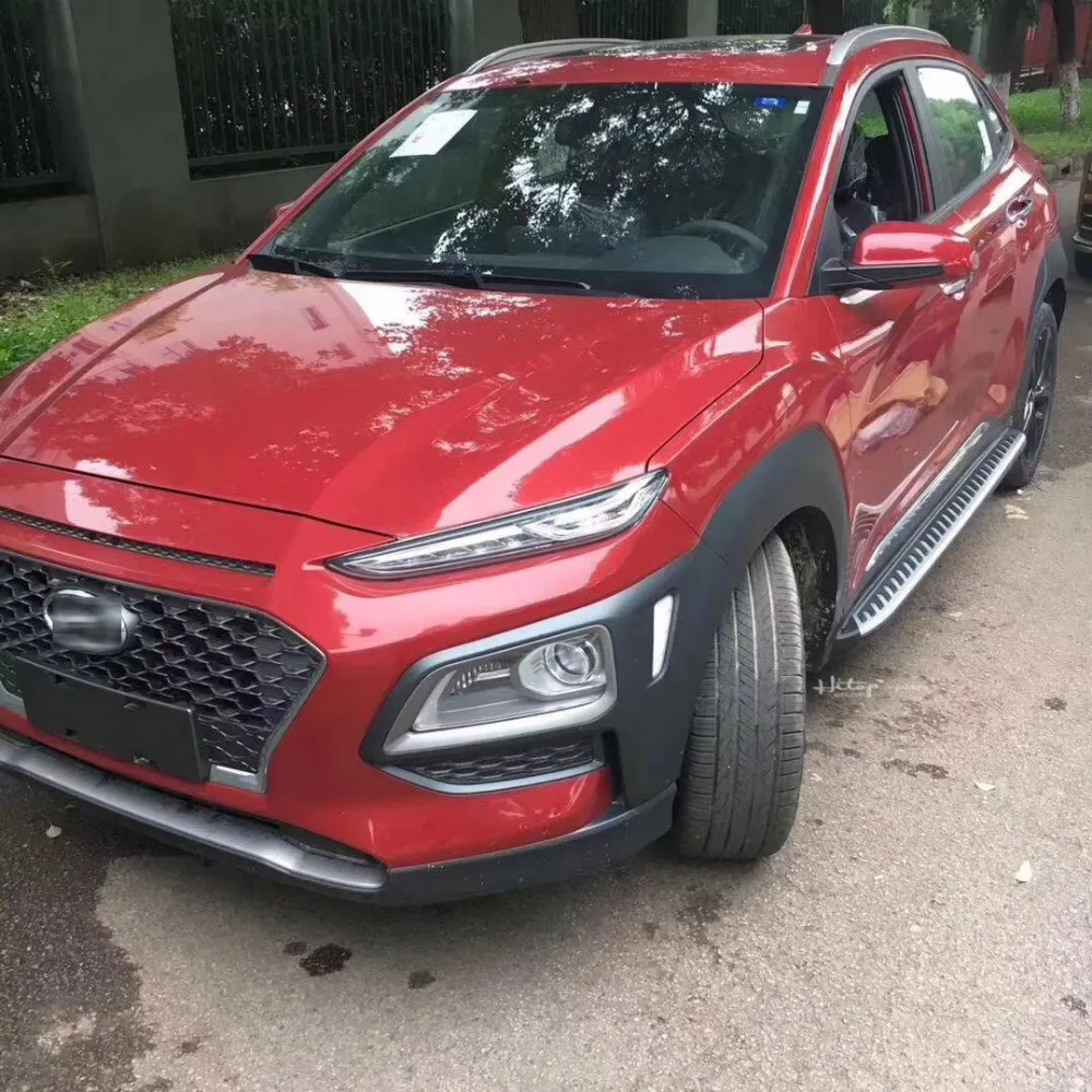 Боковые шаговые панели для Hyundai ENCINO KONA 2017 2018 2019 2020 две модели качество ISO9001