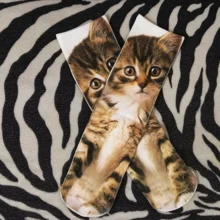 Милые гетры Лолита принцессы HARAJUKU topshop, винтажные носки с котом, хлопковые носки с принтом, комбинезон amo spank grimoire soks KCW038