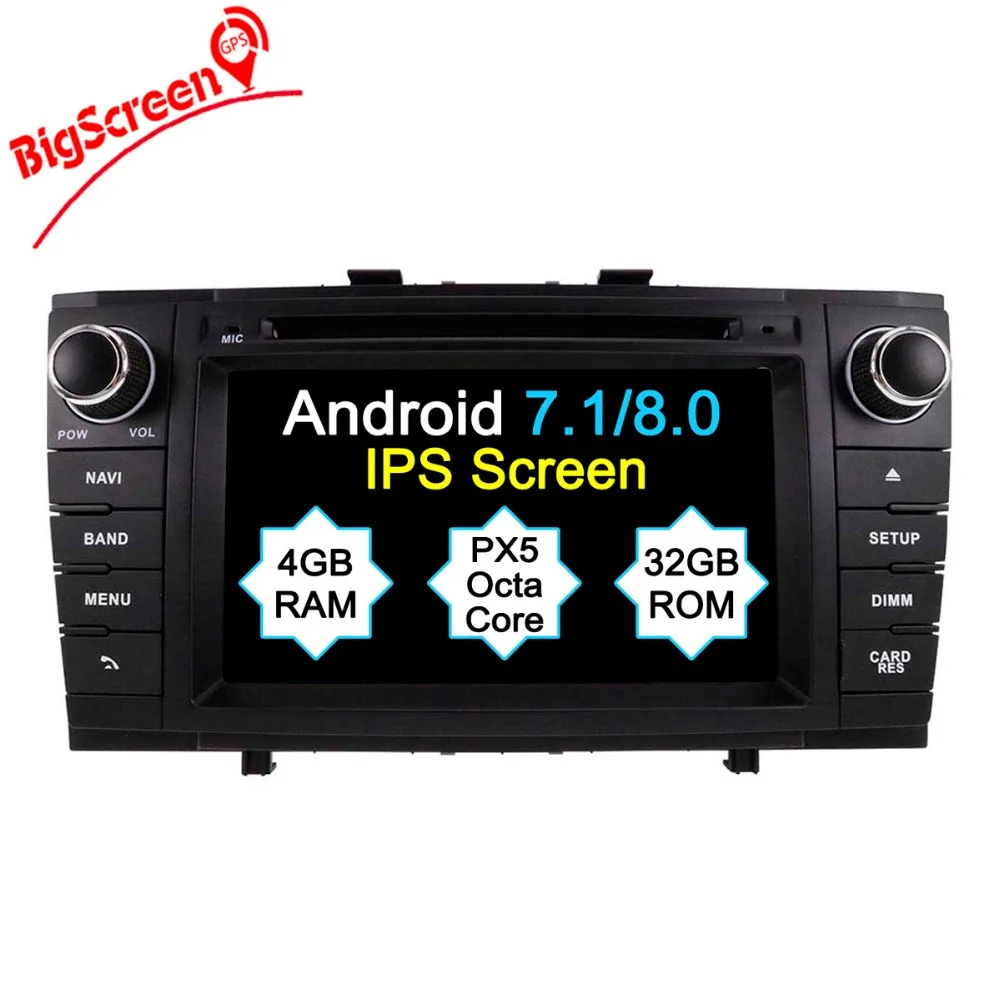Android 9.0 Octa 8 Core Car DVD Player GPS Navigation For Toyota Avensis T27 2009-2015 Record Headunit Multimedia Stereo Radio | Автомобили