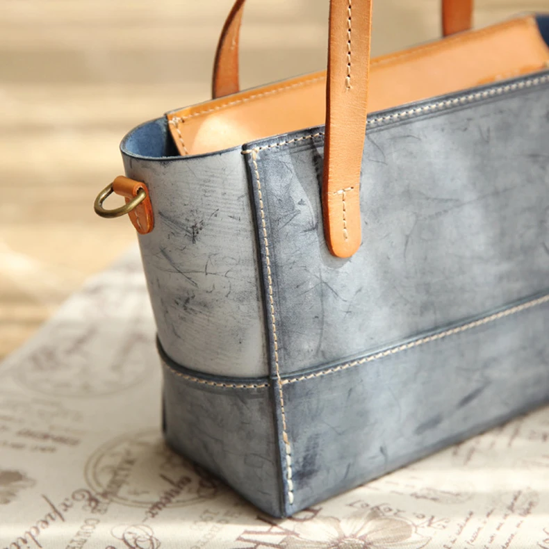 Новая Оригинальная женская сумка ручной работы кожаная сумка на плечо Портативная сумка из телячьей кожи женская элегантная квадратная сумка