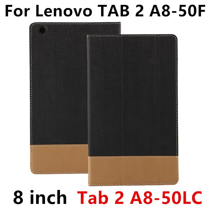 Чехол для lenovo A8 Tab 2 50F TAB2 50LC защитный Smart cover кожа Планшеты 8 дюймов PU 50 протектор